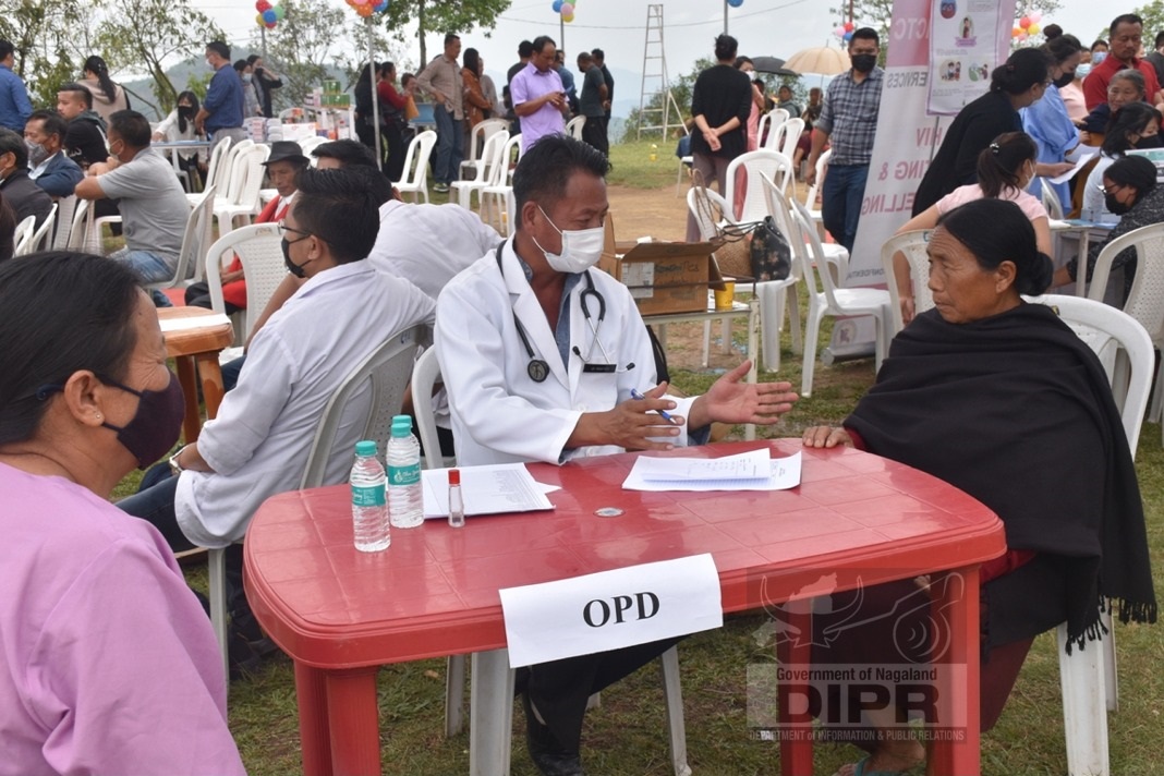 BLOCK LEVEL HEALTH MELAS CONCLUDES WITH CHEDEMA BLOCK IN KOHIMA DIPR